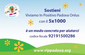5xmille VIP Padova - fronte